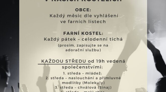 Adorace v našich kostelích